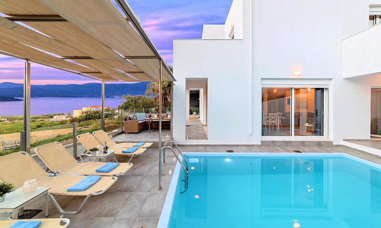 Cretan Sunset Villa Heated Pool Dhrámia Екстериор снимка