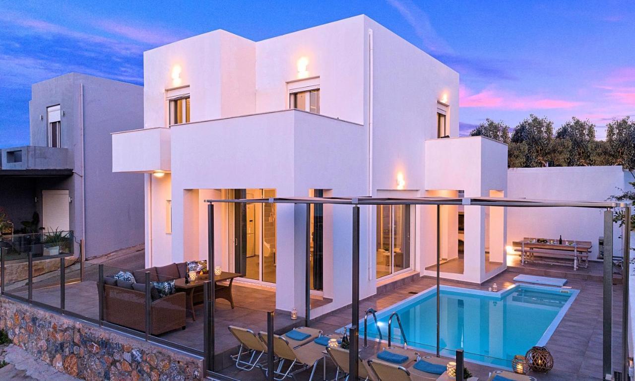 Cretan Sunset Villa Heated Pool Dhrámia Екстериор снимка