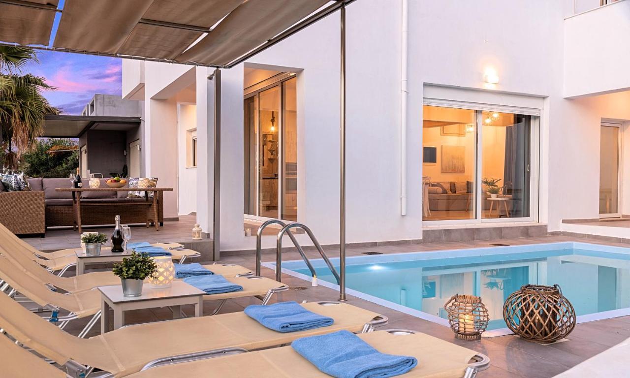Cretan Sunset Villa Heated Pool Dhrámia Екстериор снимка