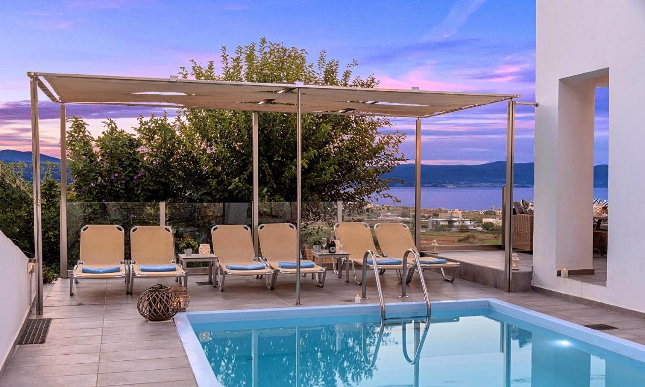 Cretan Sunset Villa Heated Pool Dhrámia Екстериор снимка